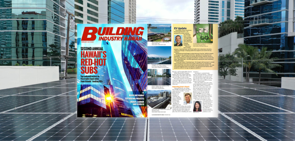 Hawaii’s energy industry magazine feature